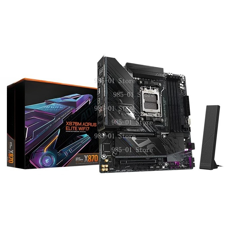 White ATX X870M mainboard, WIF - đánh giá và giá X870E Atx Motherboard