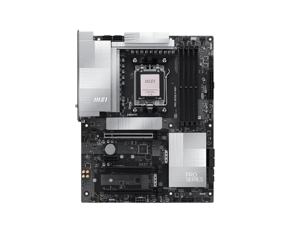 MSI PRO X870E-P WIFI AM5 Mothe - đánh giá và giá X870E Atx Motherboard